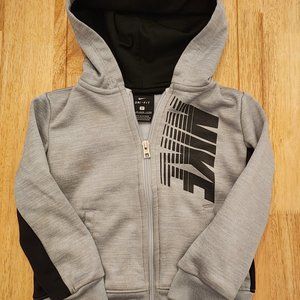 Nike Dri Fit Youth 2T Zip-Up Sweatshirt